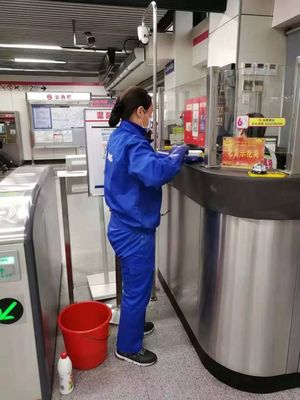 上海地铁全面强化消毒，筑牢公共交通防疫屏障